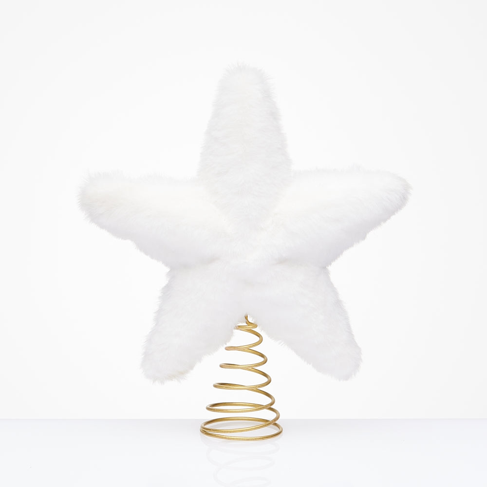 Étoile de Cime de Sapin de Noël – 25 cm