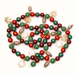 Christmas Garland – Balls and Stars, Shatterproof