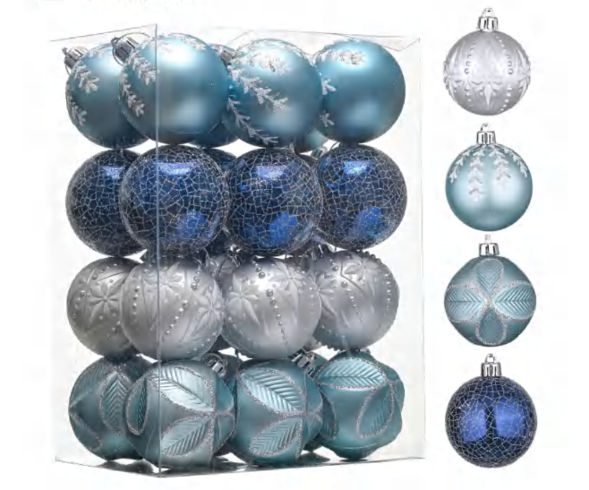 Boules de Noël – Incassables, 60 mm