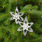 Étoile Suspendue Décorative – Pailletée, 10 cm
