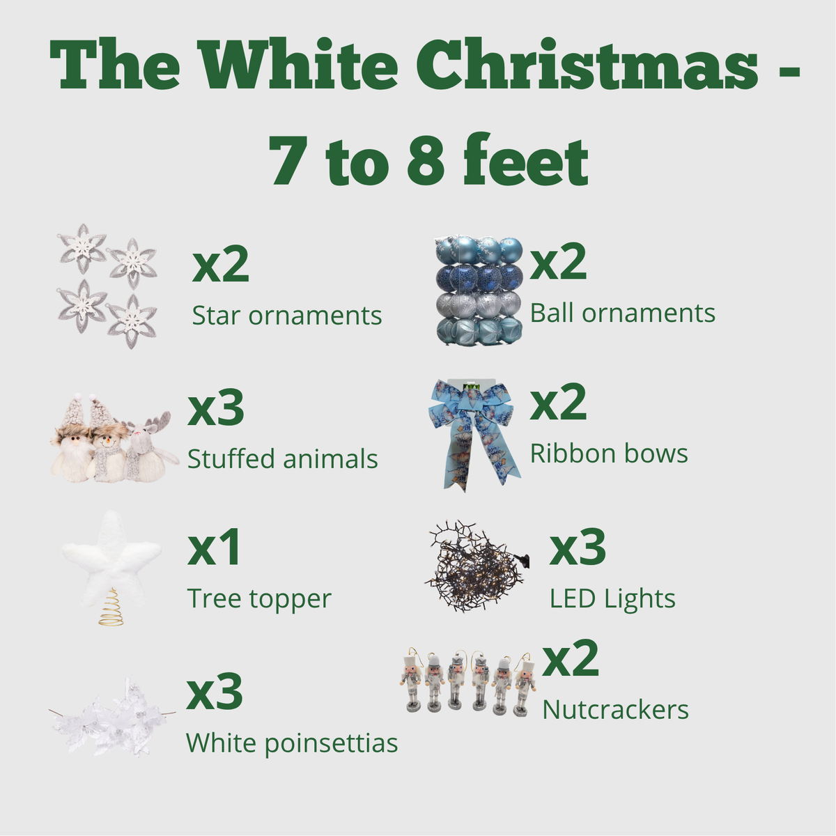 Christmas Tree Decoration Kit (Decoration only)