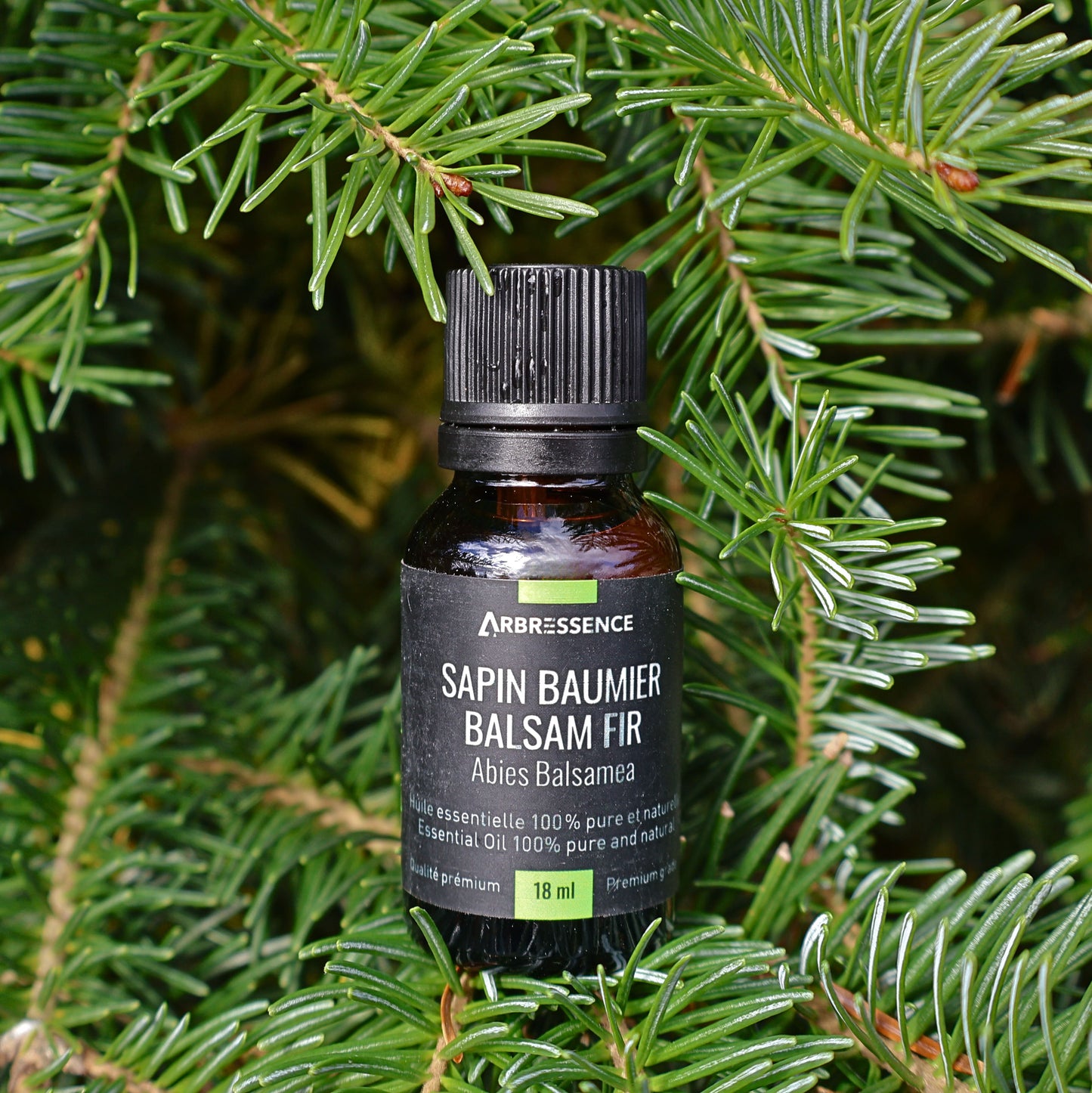 Huile Essentielle Sapin Baumier – Arbressence, 18 ml