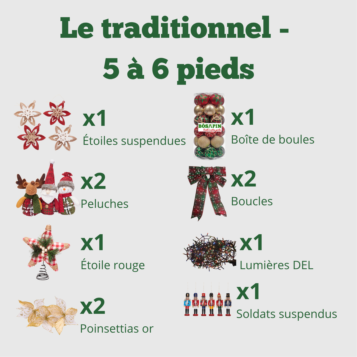 Christmas Tree Decoration Kit (Decoration only)